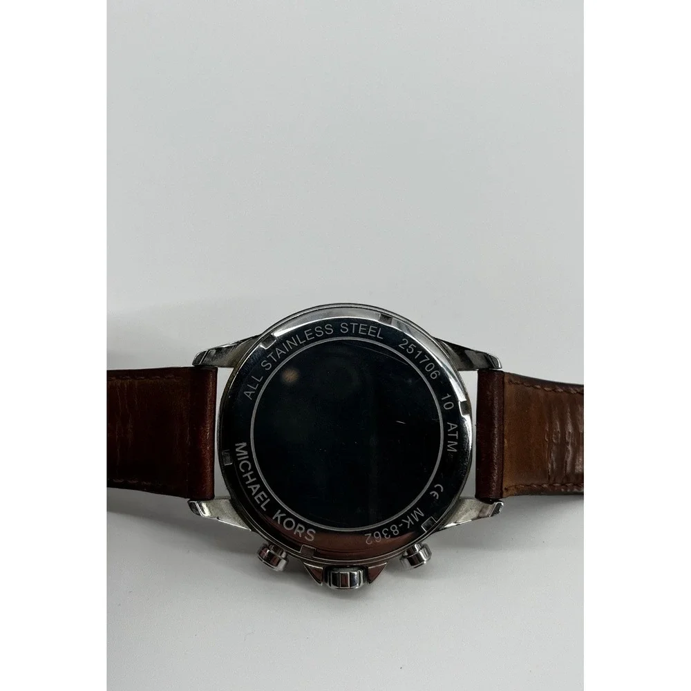 Michael Kors Mens Chronograph Watch MK-8362 *Needs New‎ Batteries*